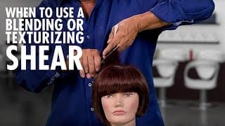 Texturizing, Thinning & Blending Shears — Which to Use?