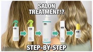 K18 is a Total Hair Game Changer! Salon Treatment Tutorial