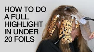 How To Do a Full Highlight in 20 Foils or Less