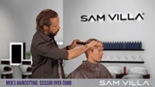 Scissor Over Comb Technique — Sam Villa