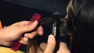 Vintage S-Waves with Flat Iron