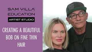 How to Cut a Blunt Bob on Long Hair — Foundation Cut